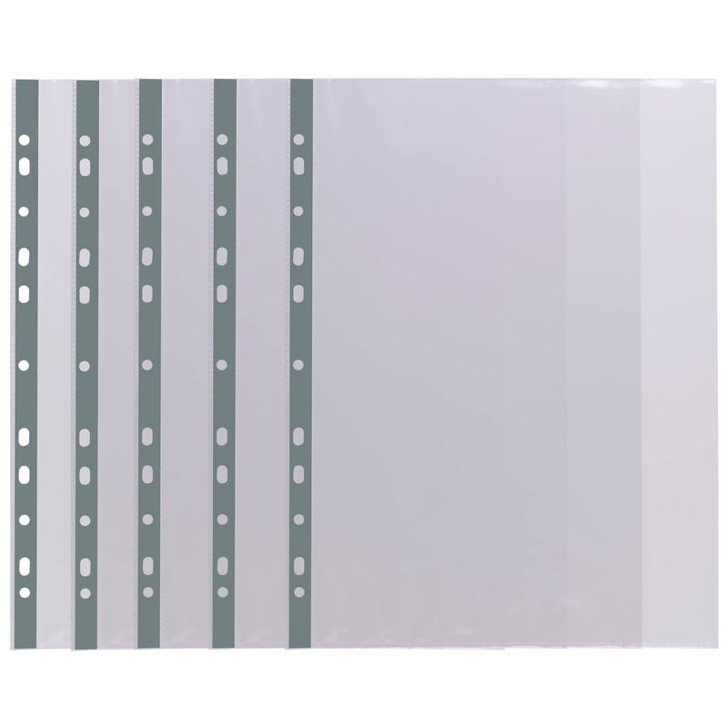 eco-eco A4 100% Recycled Bag 25 Premier Multi Punched Pockets