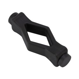 Washer Door Prop, Washing Machine Door Prop, Front Load Washer Door Prop Mouth Shape Strong Magnet Washer Door Stop Prop for Home Ventilation(Black)