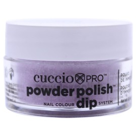 Cuccio Colour Powder Nail Polish - Lacquer For Manicure And Pedicure - Highly Pigmented Powder That Is Finely Milled - Durable Finish With A Flawless Rich Color - Fuchsia Pink Glitter - 0.5 Oz