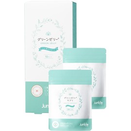 【産婦人科取扱】グリーンゼリー ジュンビー 妊活ゼリー 男の子 特許取得（10本入り）リンカル グリーンゼリーサプリ 2袋セット