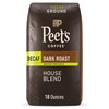 Peet's Coffee, Dark Roast Ground Coffee - Decaf House Blend