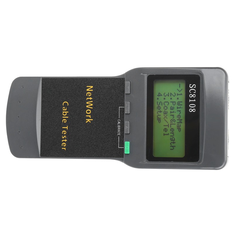 SC‑8108 Internet Cable Checker RJ45 Internet Continuity Tester for Telecommunication
