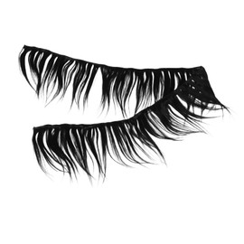 IWOWHERO Realistic Human Hair Long Wig Straight Hair Extensions Synthetic Bundle for Events Functions