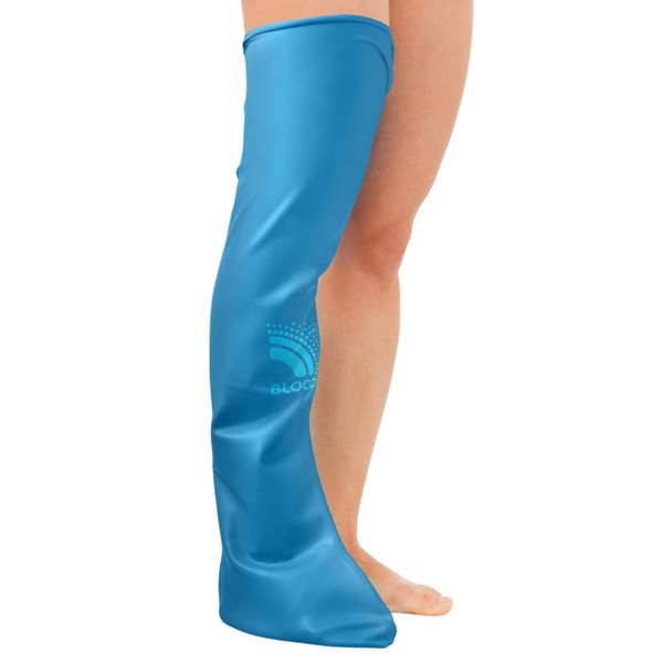 BLOCCS Waterproof Cast Shower Cover Leg - #AFL76 - Adult Full Leg