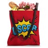OSCAR - Boys Name Fun Comic Book Style Superhero Tote