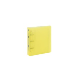 Nakabayashi MP-CBM7070-Y My Pick Trading Card Binder, Mini Size, 3 Holes, 15 Pages, Holds 30 Sheets, Yellow