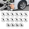 Pack of 20 Wheel Bolt Caps, Universal 17 mm Plastic