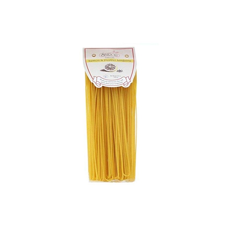 SBIROLI Linguine Lemon and Pepper Flavor, 8.8 Ounce