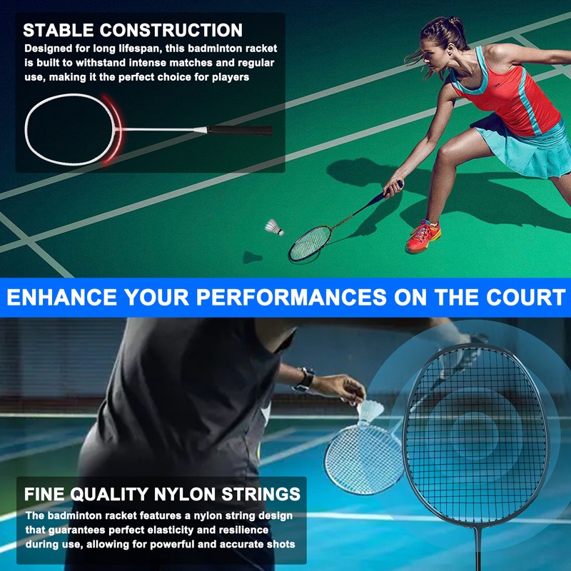 Training Badminton Racket Physical Education Exercise Sports Equipment Iron Alloy