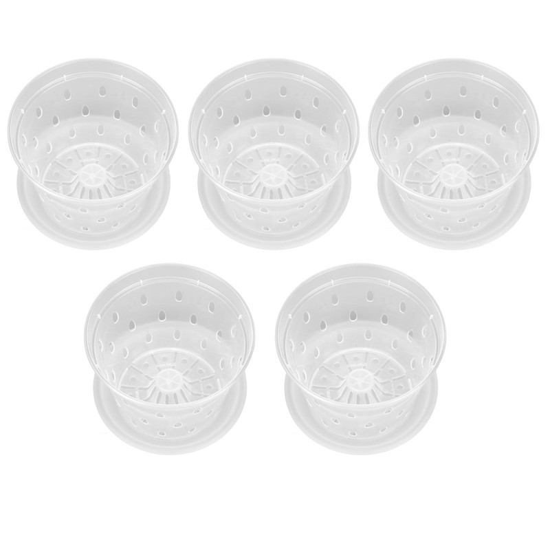 5 Sets Orchid Flower Pot Breathable Clear Orchid Planting Pot