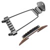 Swhmc 6 String Bridge Adjustable Archtop Guitar Bridge Trapeze Tailpiece