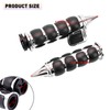 DREAMIZER Motorcycle Handlebars Grips 1" 25MM Non-Slip Hand Grips with