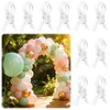 PUGPIU 10 Pack Balloon Arch Clips for Backdrop | Plastic