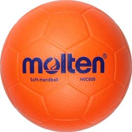 Molten Kinder Schaumstoffball Handball, Orange, 180 g, Durchmesser: 150mm