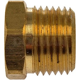 Dorman 490-094.1: Brass Bushing-1/4 In. FNPT x 1/2 In. MNPT