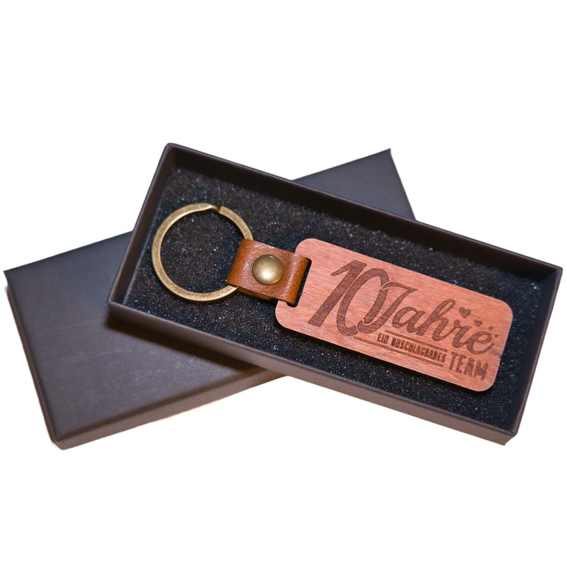 Rose Wedding Anniversary Gift (10th Wedding Anniversary) - Wooden Wedding