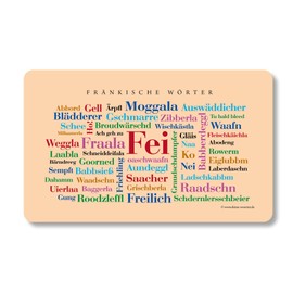 Breakfast Board in Franconian Words