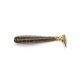 KEITECH Swing Impact Lure, 3.5-Inch, 101, Green Pumpkin Pepper