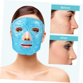 IWOWHERO 2pcs Cold Compress Eye Masks Reusable Cooling Eye Masks Design for Soothing Heat Cold Therapy Safe Material Swelling