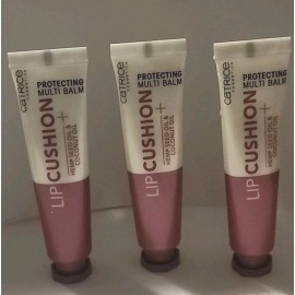 Catrice 3 Catrice Lip Cushion Protecting Multi Balm 010 Hug Your Lips -0.5 oz Each