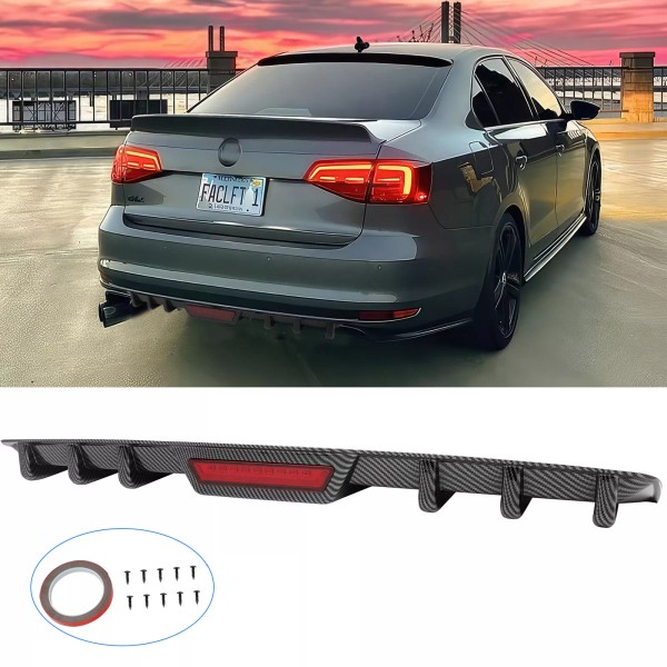 KEEPDSGN For VW Jetta GLI R MK6 MK6.5 MK7 Carbon