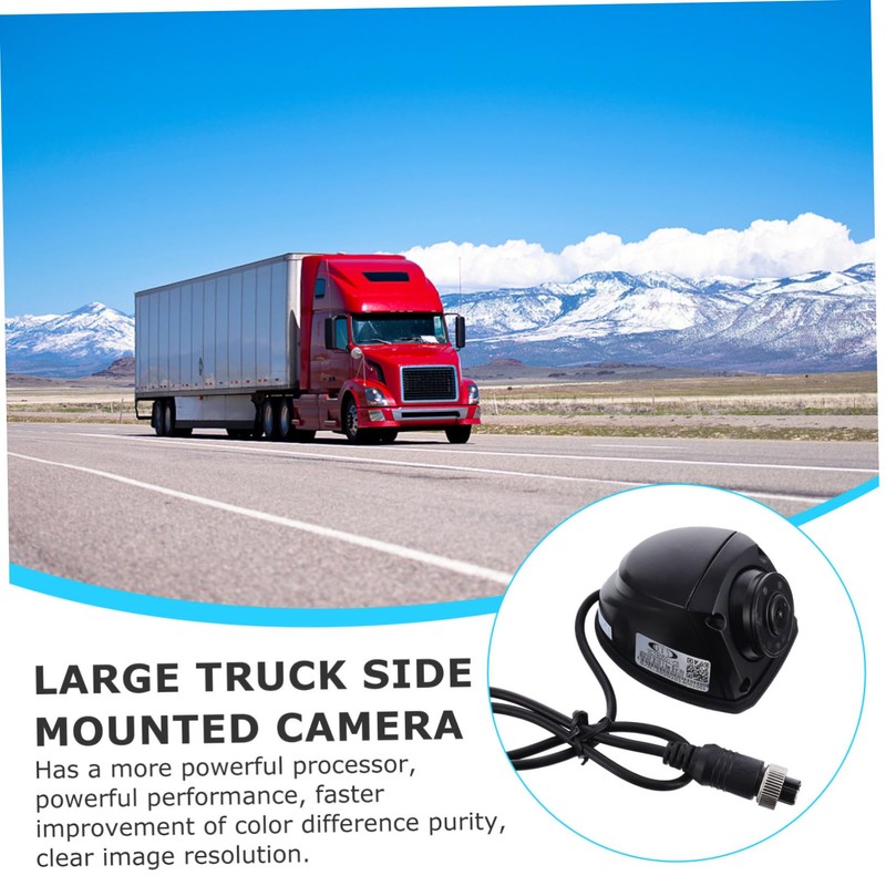 Mipcase 1PC Durable Truck Monitor for Blind Spot Wide Dynamic