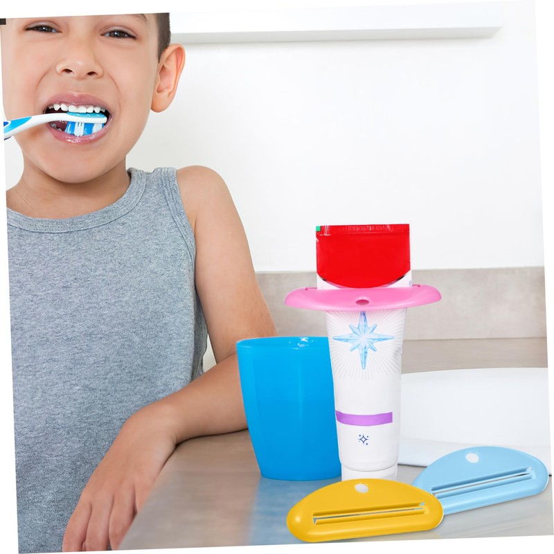 CIYODO 10 Pcs toothpaste tube Rolling Tube Toothpaste Squeezer putter