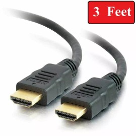 Unbranded 4K HDMI 2.0 Cable UHD Ultra HD HDTV 3D 2160P HDR 60Hz 18Gbps Dolby HDCP 2.2 Lot - 3 ft
