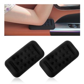 KIFIDAN 2PCS Arm Rest Elbow Pads for Car,Cosy Car Armrest Cushion Relieves Elbow Fatigue,Universal Automotive Center Console Armrest with Memory Foam for Arm Support Fits Most Vehicles