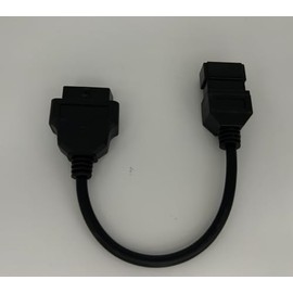 OBD2 Adapter Cable for HITACHI 24V Diesel Vehicles 6 Pin OBD2 16Pin to OBD1 6Pin OBDII Car Diagnostic Connector Compatible with OBD II Diagnostic Scanner