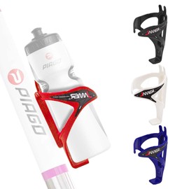 Jamer Soporte Porta Ánfora Botella para Bicicleta Universal Diseño Ligero y Aerodinámico (Rojo)