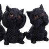 Nemesis Now Three Wise Kitties See Hear Speak No Evil