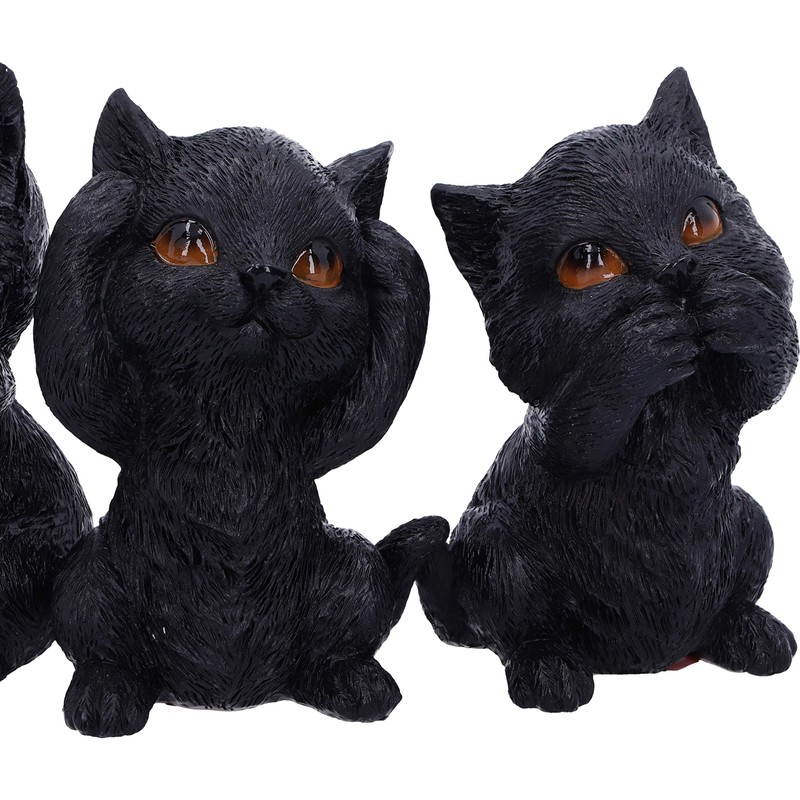Nemesis Now Three Wise Kitties See Hear Speak No Evil