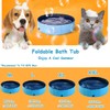 PJZP PJZP Dog Pool Puppy Foldable Dog Pool pet Pool