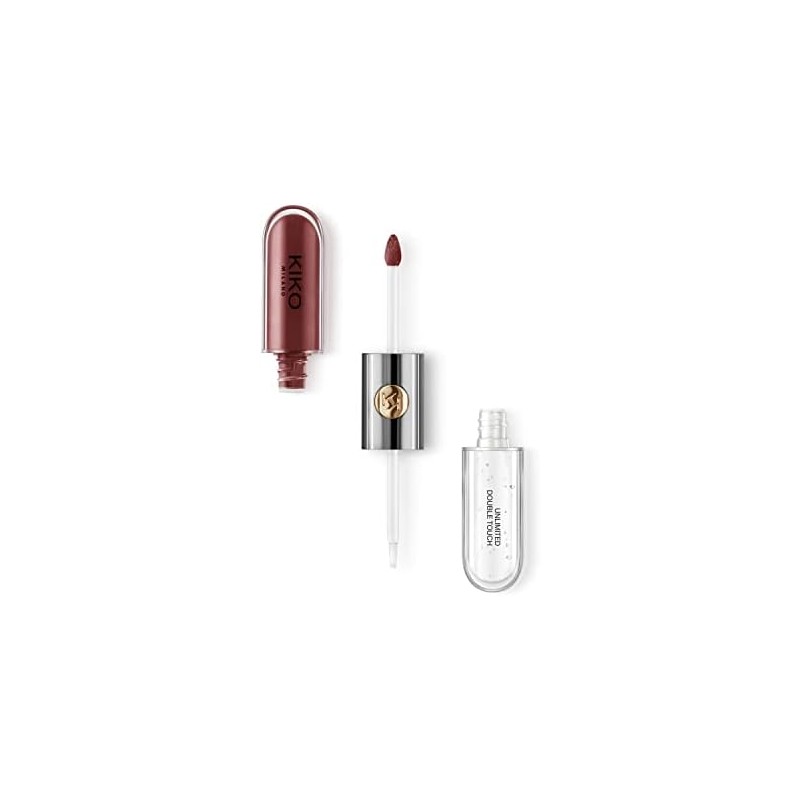KIKO MILANO - UNLIMITED DOUBLE TOUCH Long-lasting liquid lipstick with