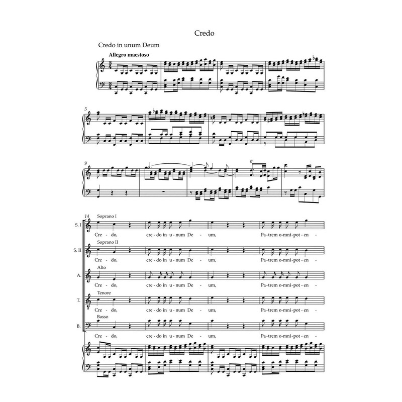 Mass in C Minor K.427 (Vocal Score)