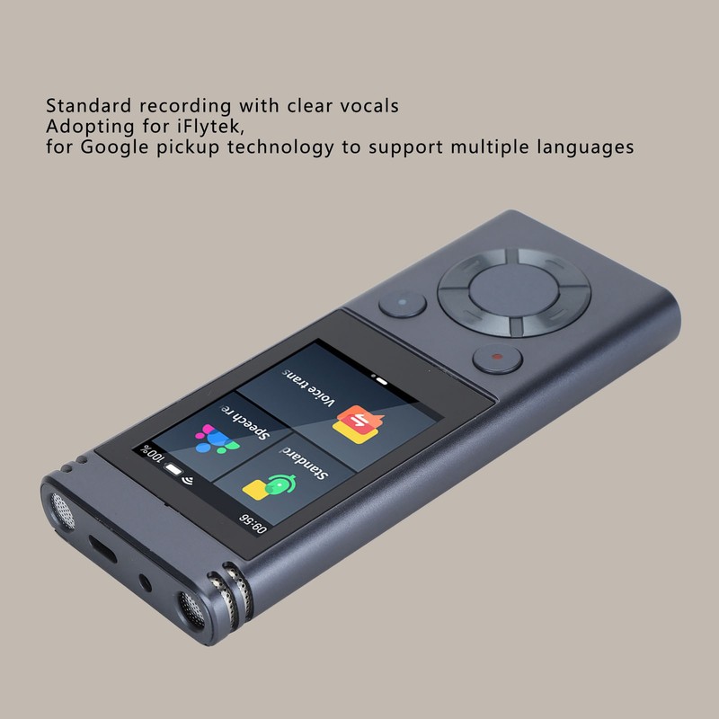 Voice Translator Online 138 Languages 2.4 Inch Touchscreen Support WiFi