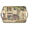 PIMPERNEL, "PARISIAN SCENES" MELAMINE SANDWICH TRAY, NEW, 15.1" x 6.5"