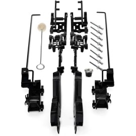 Sunroof Repair Kit Sunroof Track Assembly for 2000-2016 Ford F250 F350 F450 ford F150 Sunroof Repair Kit,Specification: OT-RK0002, Material: ABS