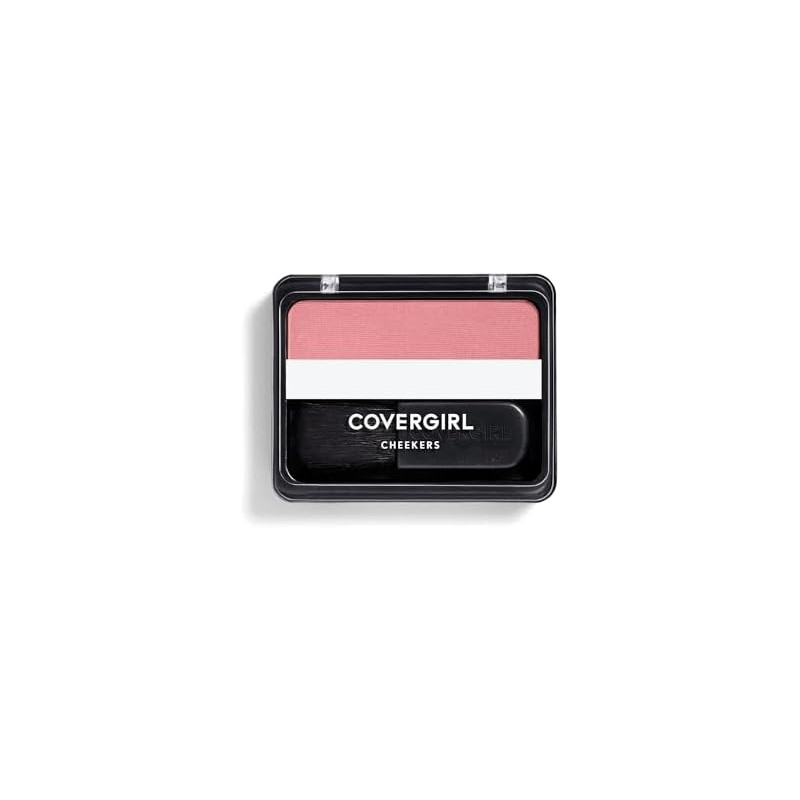 COVERGIRL Cheekers Blendable Powder Blush Deep Plum, .12 oz (packaging