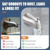 Universal Bathtub Tub Spout with Diverter, Fits 1/2" Slip-Fit Copper