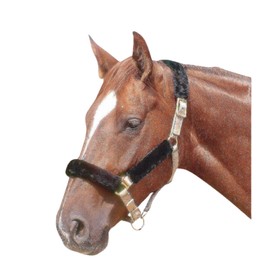 AMKA Headcollar Protector 4-Piece Set Nose Fleece Halter Set Neck Protector 035/47