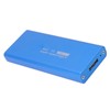 MSATA to USB3.0 Enclosure Adapter Case 6Gbps Blue MSATA SSD
