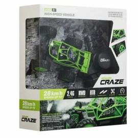 POWER CRAZE HIGH SPEED REMOTE CONTROL CAR, GREEN *DISTRESSED PKG