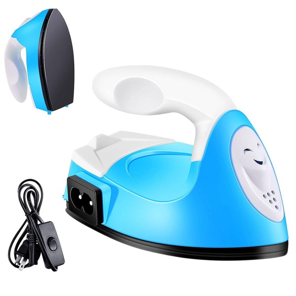 AREMOD Portable Mini Ironing Machine, Mini Heat Press Quick Heating,