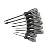 Steelman 8-Piece Diamond Tip Screwdriver Set, Variety of Slotted and