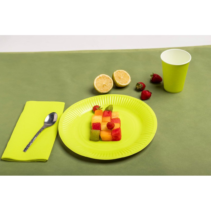 WHEN 21 Pro Tablecloth 89113i 15 Cups 20 cl Kiwi