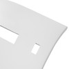 HECASA Rear Bumper End Cap Compatible with 2010-2013 Ford Transit