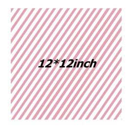 Suiwen 200 Sheets Pink and White Striped Food Wrapping Paper, Dry Waxed Deli Paper, Paper Liners for Plastic Food Basket, Bread and Sandwich Wrap Paper (12''x12'') (Pink/White)…