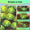 SEOIMU 20 pieces + 20 pieces snail net, snail collar,